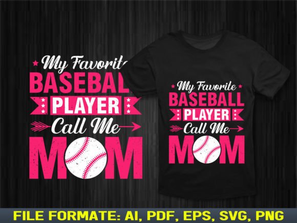 Baseball T-shirt Design: Graphics & Print Templates