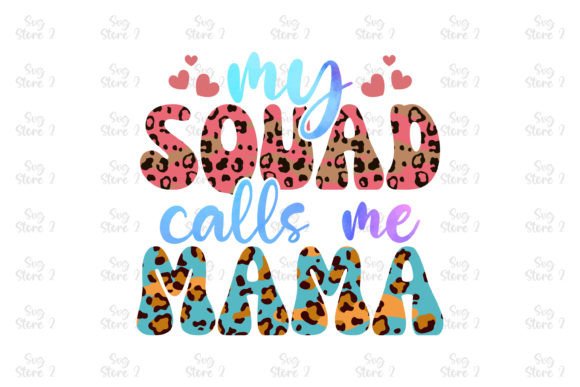 Mama Mom Sublimation Graphics for T-Shirt Designs