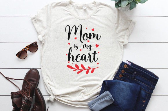 Mother's Day Mom T-Shirt Design: Graphics for Brands