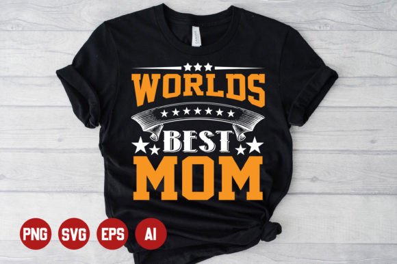 Mother's Day T-shirt Design-1: Graphics & Print Templates