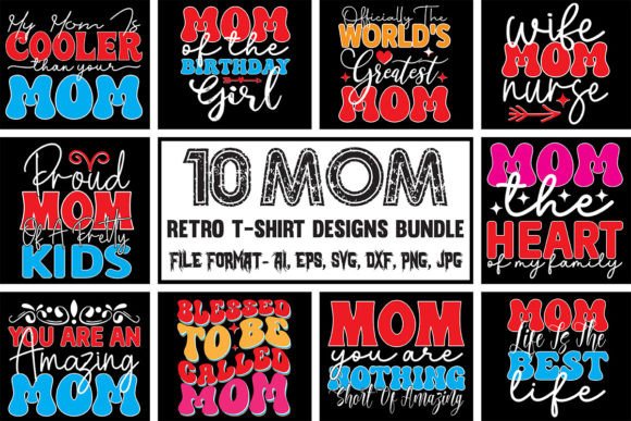 Retro Mom Graphics: A Crafter's T-Shirt Designs Review