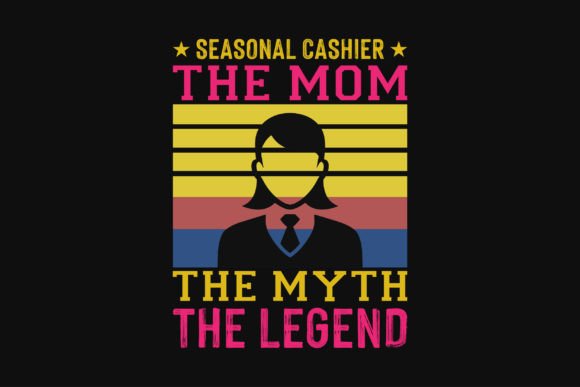 Review: Seasonal Cashier Mom Vintage Tee Design